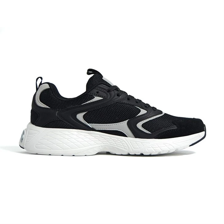 Men's Classic White Leather Lace-Up Sneakers OEM price