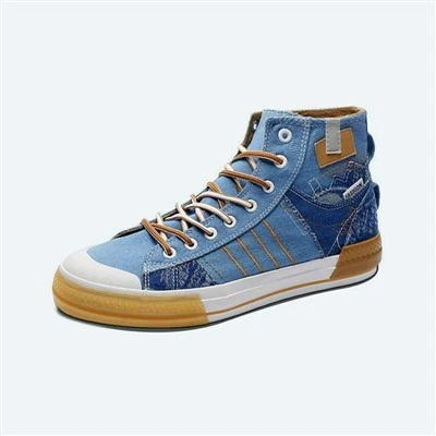 Sabates de lona estil denim