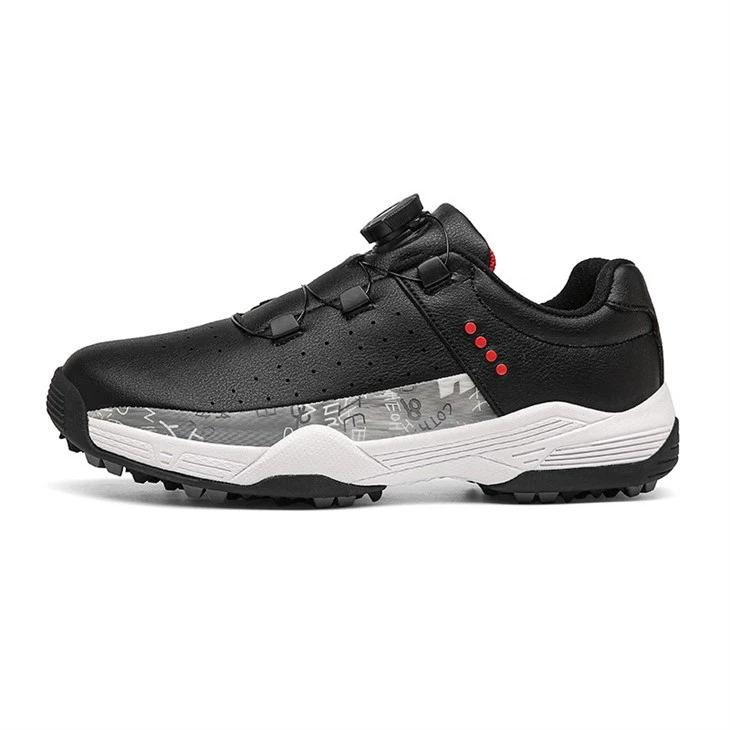 Women's Professional Golf Shoes With Rotary Buckle Lacing - Waterproof Spikeless Traction suppliers